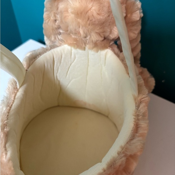 The Petting Zoo Plush Tan Bunny Basket - Picture 6 of 7